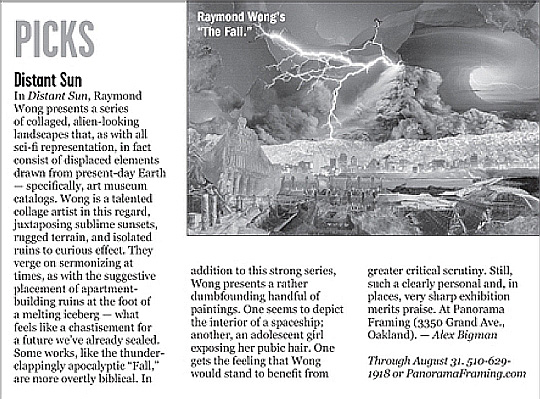 East Bay Express, August 14th, 2013 (pg. 22)